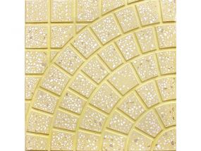 Gạch Terrazzo 30x30 rẽ quạt Vàng