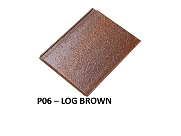 Ngói phẳng Thái Lan Log Brown (P06)